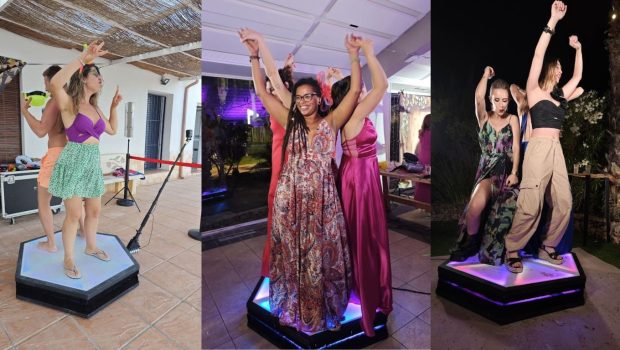 Fotomaton camara 360 para cumpleaños